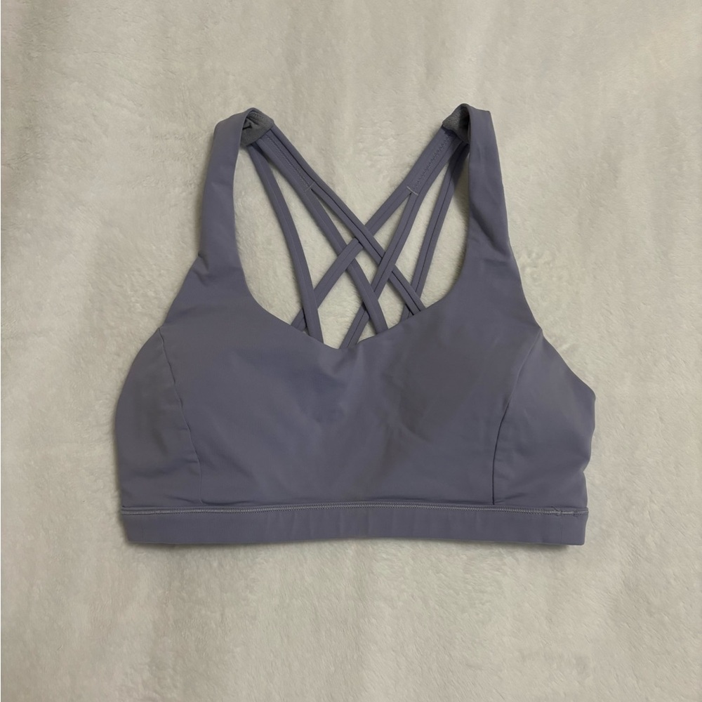 Purple Lululemon Serene bra